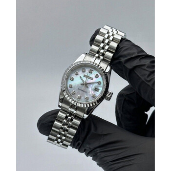 Custom Seiko Mod • White MOP Datejust • 26mm